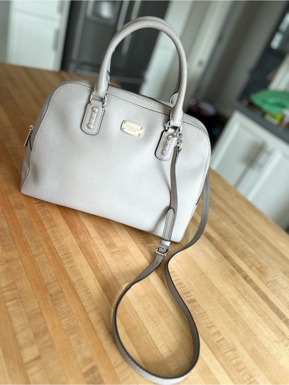 Michael Kors Ciara Medium Saffiano Leather Satchel - Picture 2 of 10